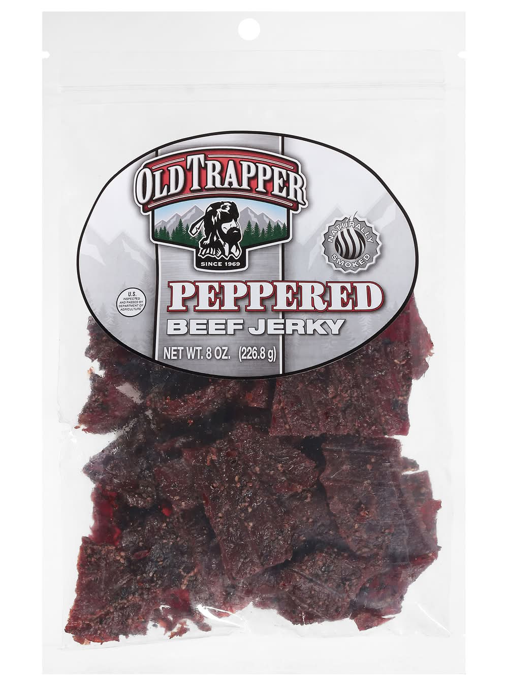 Old Trapper Beef Jerky, Peppered (8 oz)