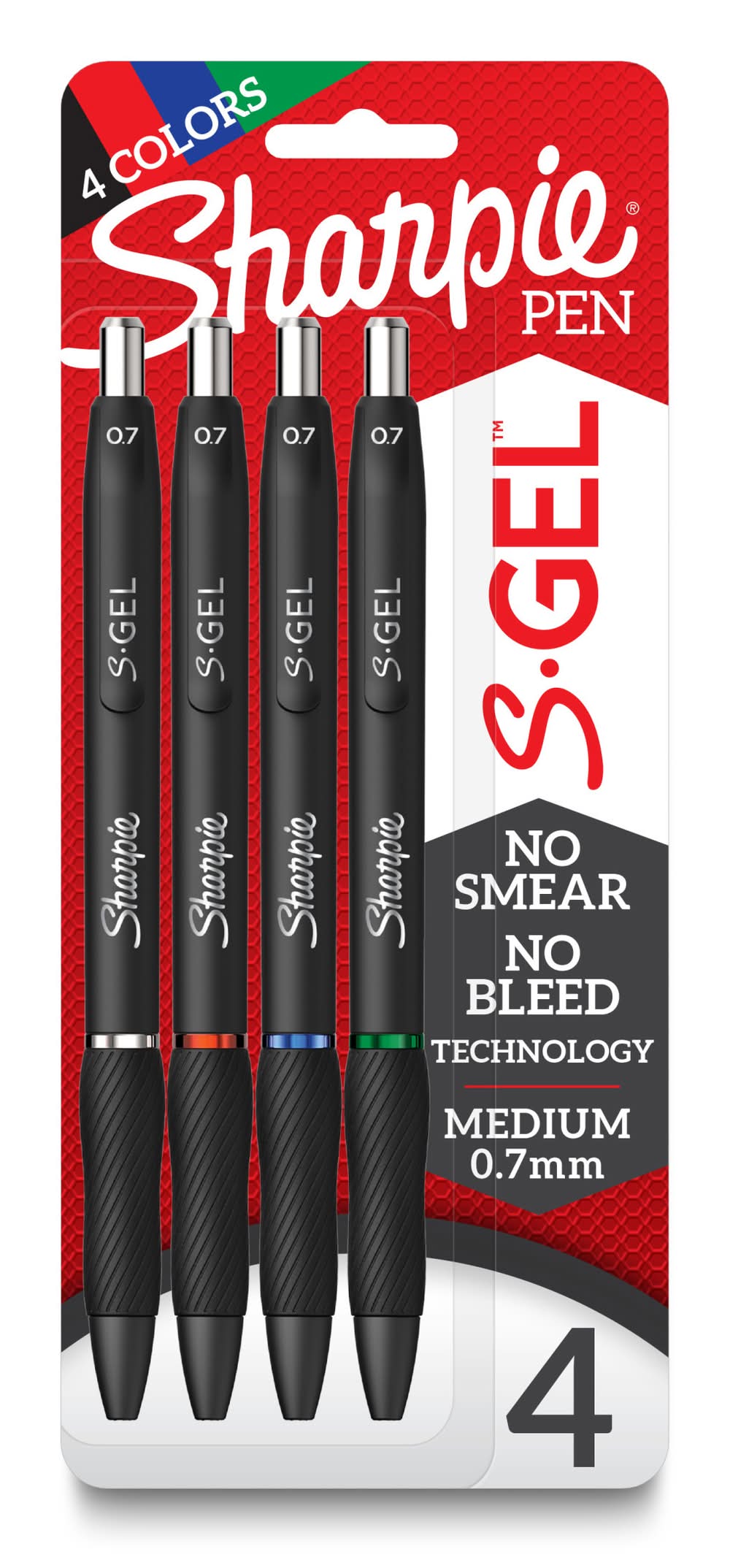 Sharpie S-Gel Medium (0.7 mm) Assorted Pens