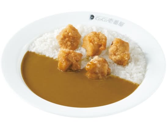 フライドチキン（5個）カレー Fried chicken (5 pcs) curry