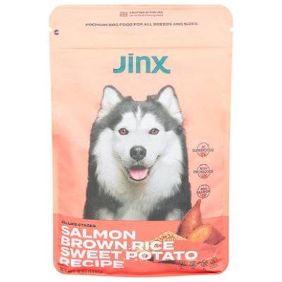 Jinx Dry Dog Food, Salmon-Brown Rice-Sweet Potato (4 lbs)