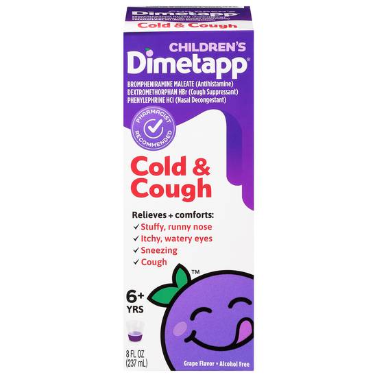 Dimetapp Children's Grape Flavor Cold & Cough
