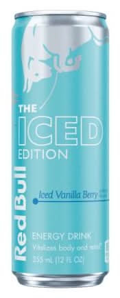 Red Bull Energy Iced Vanilla Berry Edition 12oz