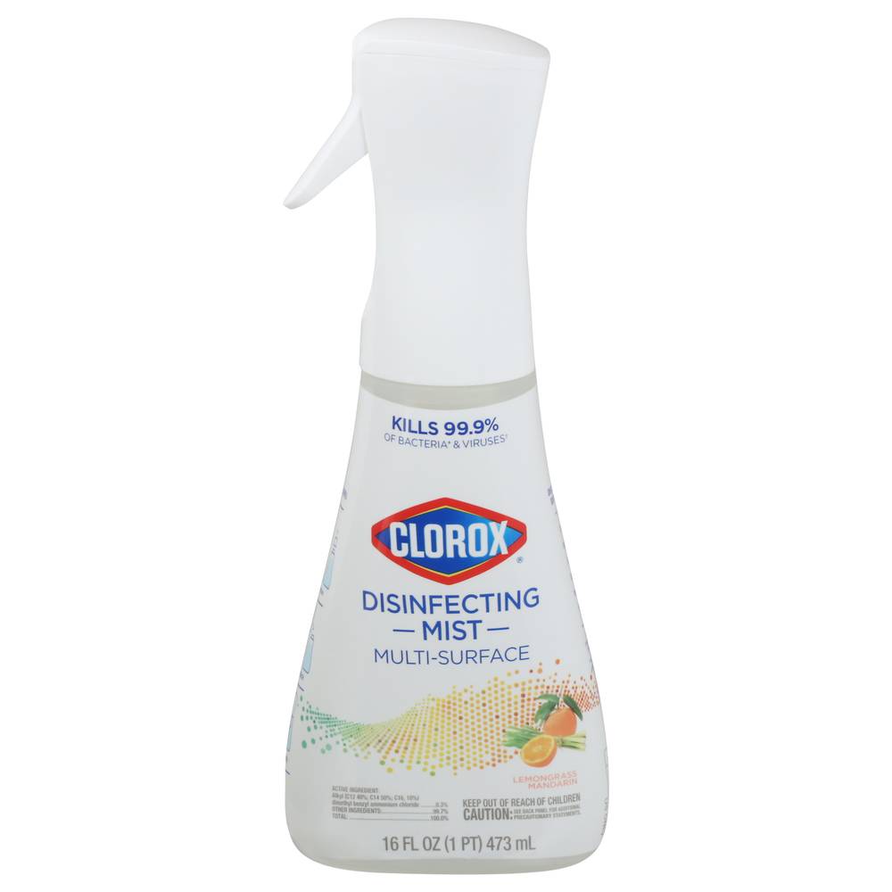 Clorox Disinfecting Mist, Lemongrass Mandarin (16 fl oz)