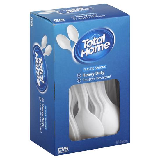 Total Home Plastic Spoons