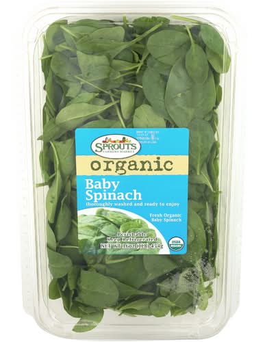 Sprouts Organic Baby Spinach