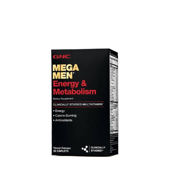 GNC Mega Men Energy & Metabolism Multivitamin (90 ct)