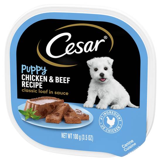 Cesar Puppy Chicken & Beef Recipe