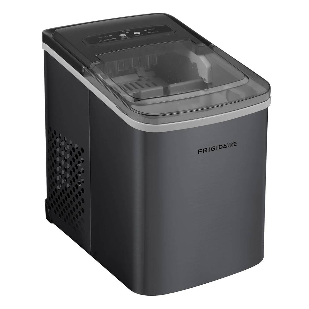 Frigidaire Machine À Glaçons Autonettoyante En Acier Inoxydable - Self-Cleaning Stainless Steel Ice Maker (Noir - Black)