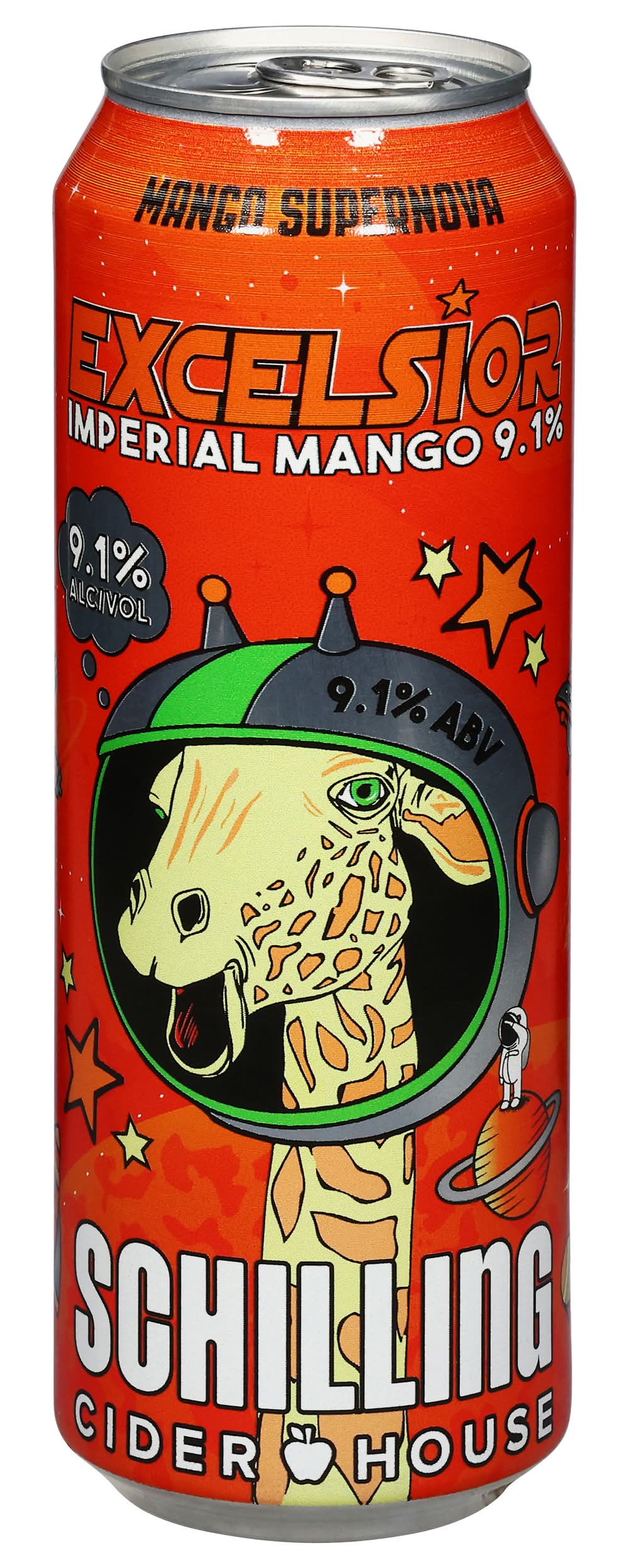 Schilling Cider Excelsior Imperial Cider, Mango (19.2 fl oz)