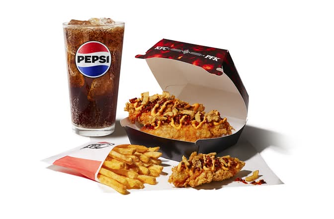 3 Pieces Loaded Chili Crunch Tenders Combo