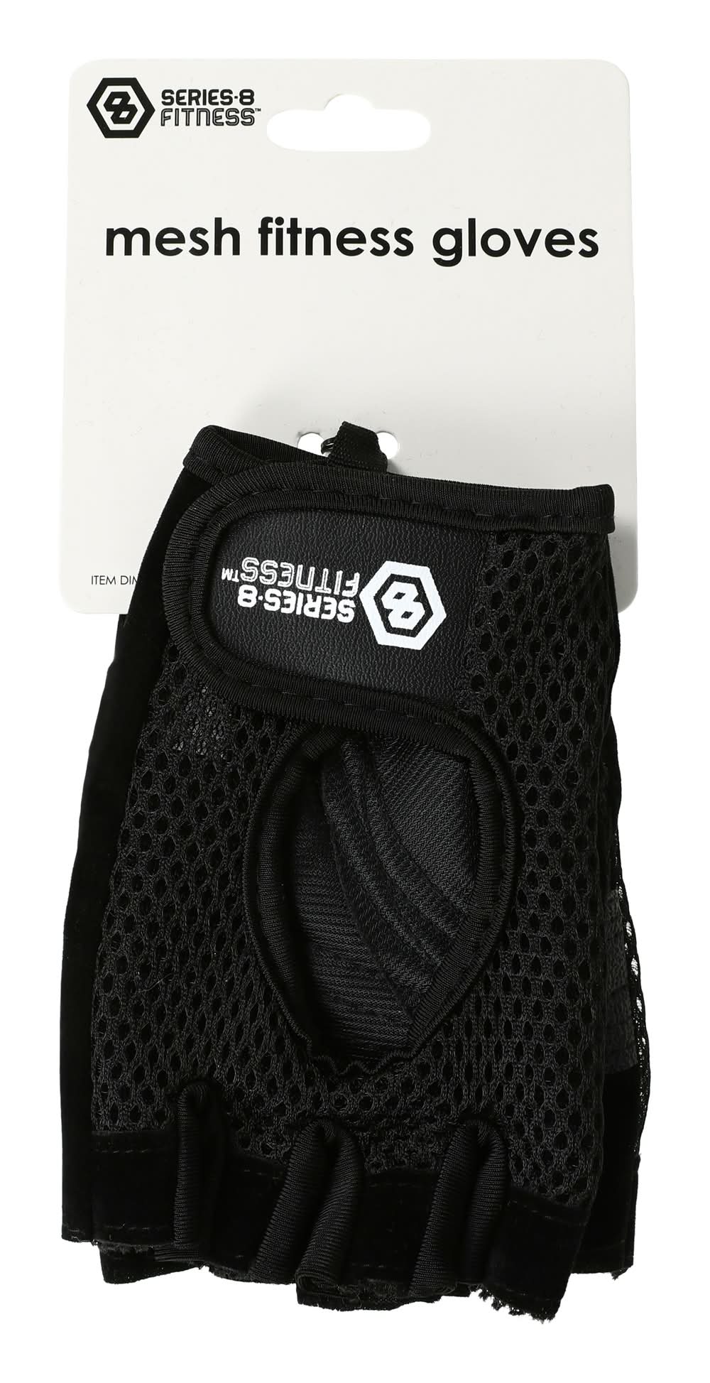 Mesh Fitness Gloves Large/Extra Large Black