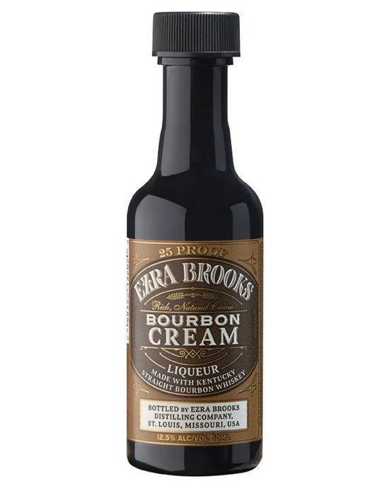 Ezra Brooks Bourbon Cream (50ml bottle)