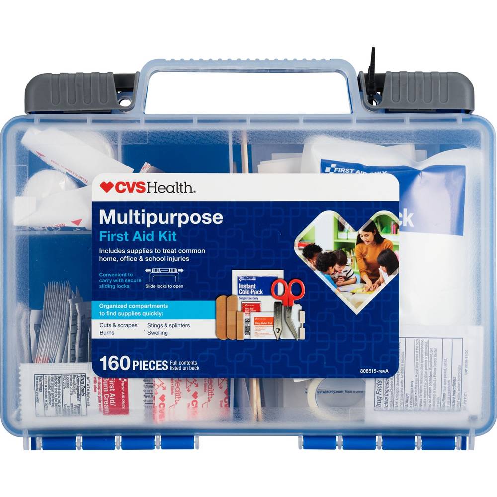 CVS Health Multi Purpose First Aid Kit (160 ct)