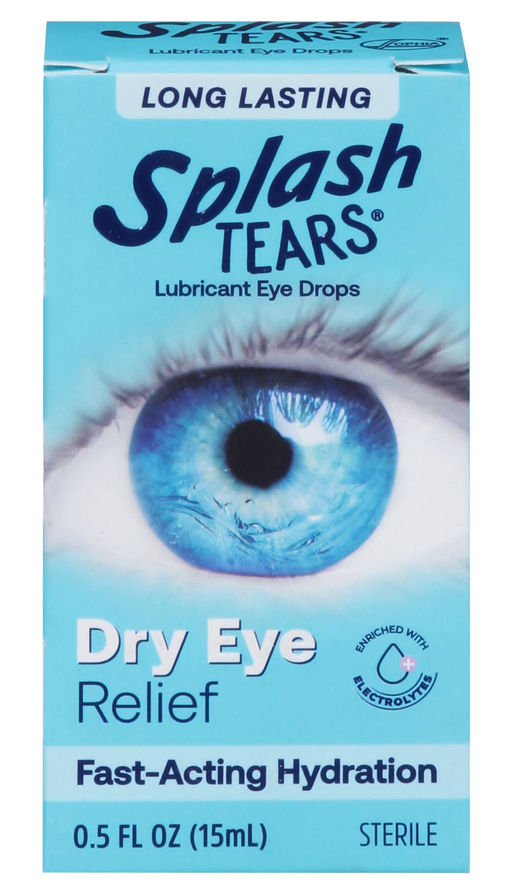 Splash Tears Dry Eye Lub Eye Drops 0.5fo