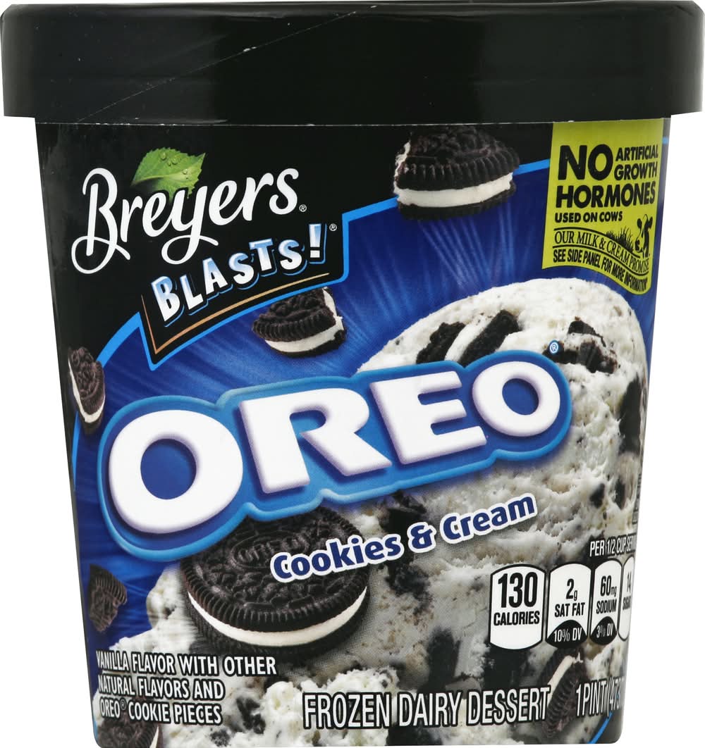 Breyers Ice Cream, Oreo Cookies & Cream (1 pint)