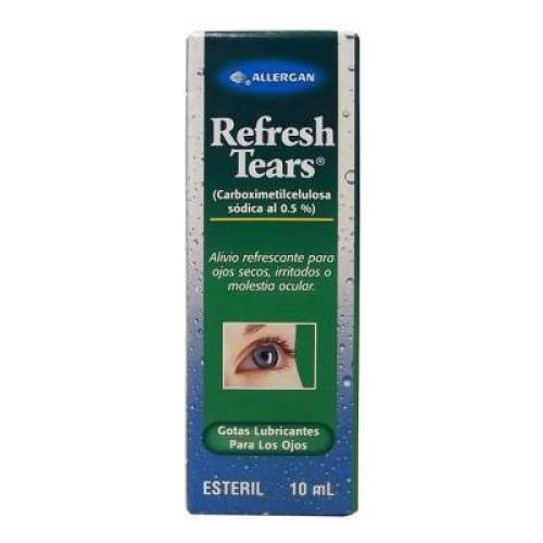 Allergan refresh tears carboximetilcelulosa sódica 0.5% (10 ml)