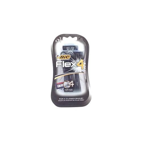 Bic Flex 4-blade Disposable Razors (3 ct)