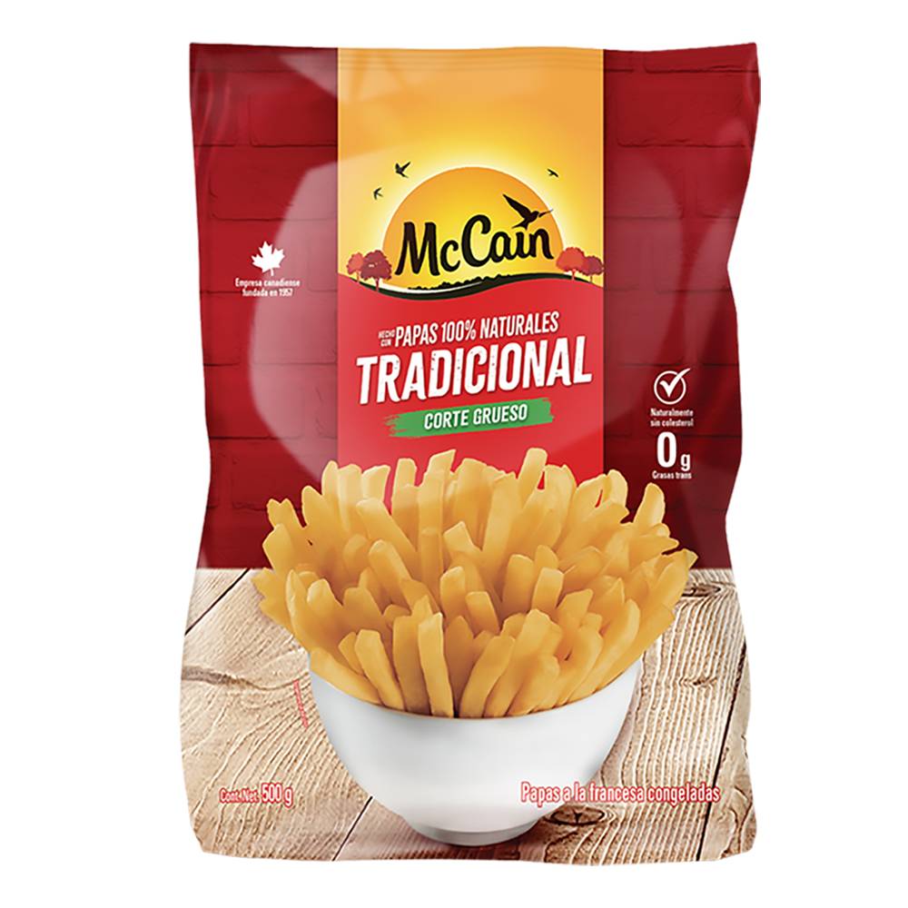 Mccain papas corte grueso tradicional