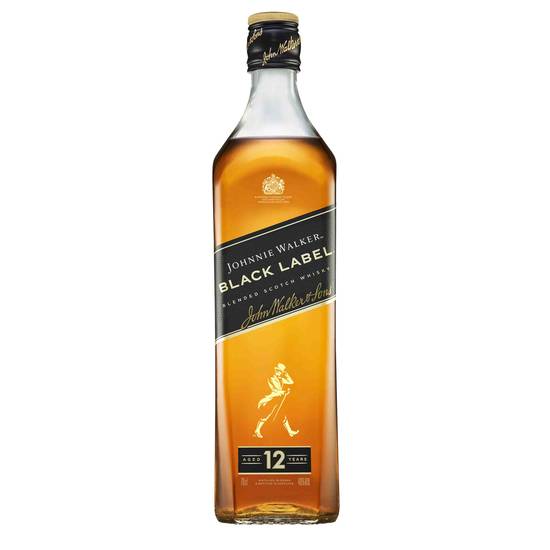 Johnnie Walker - Black label blended scotch whisky (700 ml)
