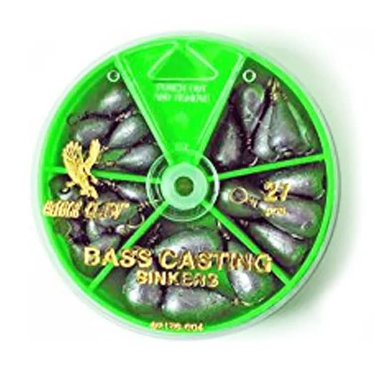 Eagle Claw Bass Casting Sinker Assortment