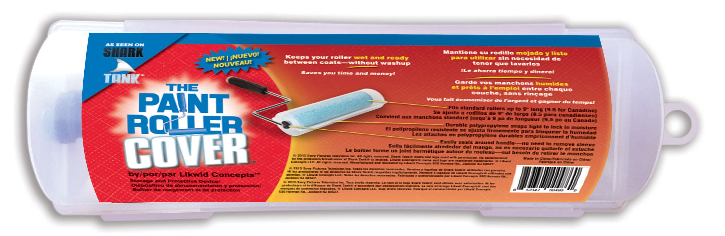 Likwid Concepts The Paint Roller Cover 3-in Plastic Paint Multi-Tool