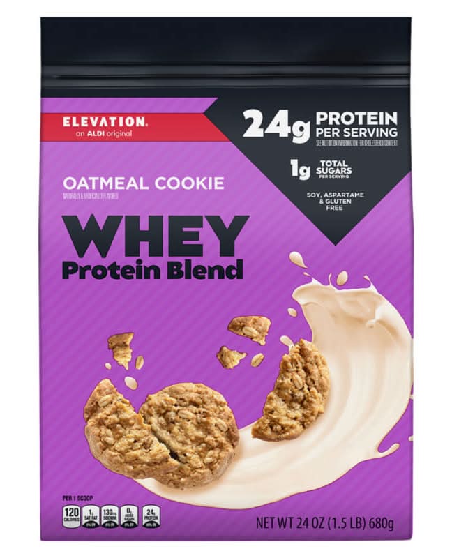 Elevation Whey Protein Blend Powder, Oatmeal Cookie (24 oz)