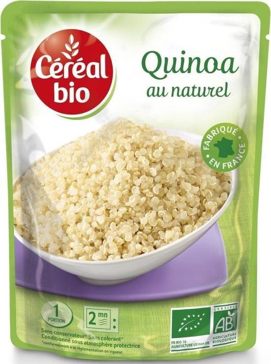 Quinoa au naturel - cereal bio - 220g