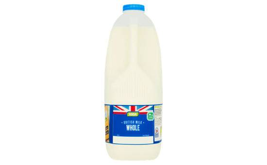 Asda Whole British Milk 4 Pints/2272ml