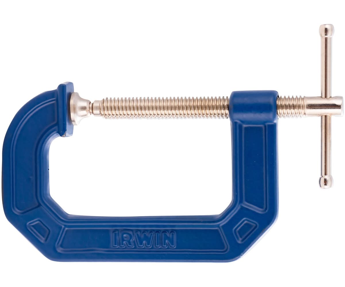 Irwin Quick-Grip 2 In. X 1-5/16 In. D Adjustable C-Clamp 900 Lb 1 Pc