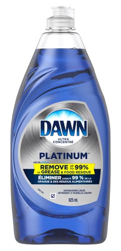 Dawn Ultra Platinum Refreshing Rain Dishwashing Detergent (825 ml)