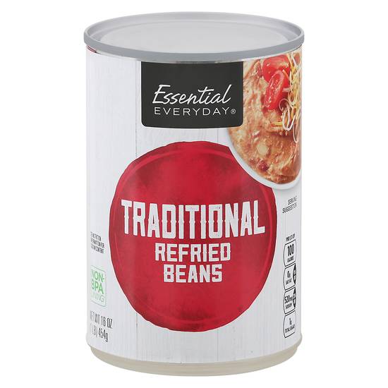 Essential Everyday Traditional Refried Beans (16 oz)
