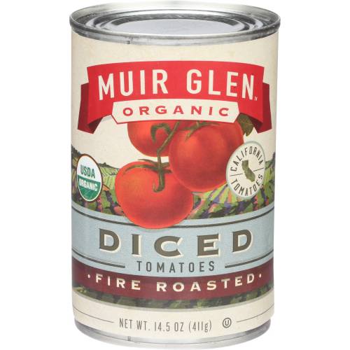 Muir Glen Organic Diced Fire Roasted Tomatoes