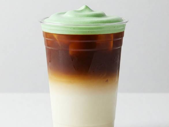 Pandan Iced Latte