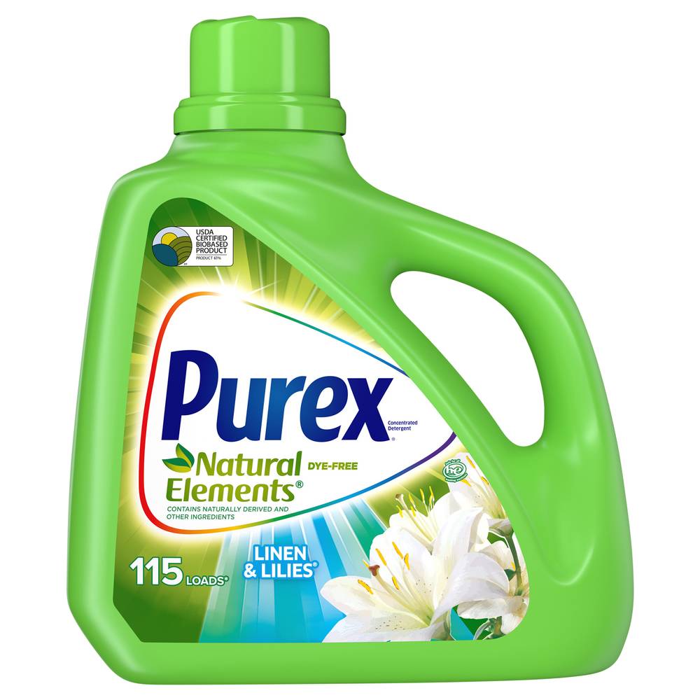 Purex Natural Elements Concentrated Linen & Lilies Detergent (150 fl oz)