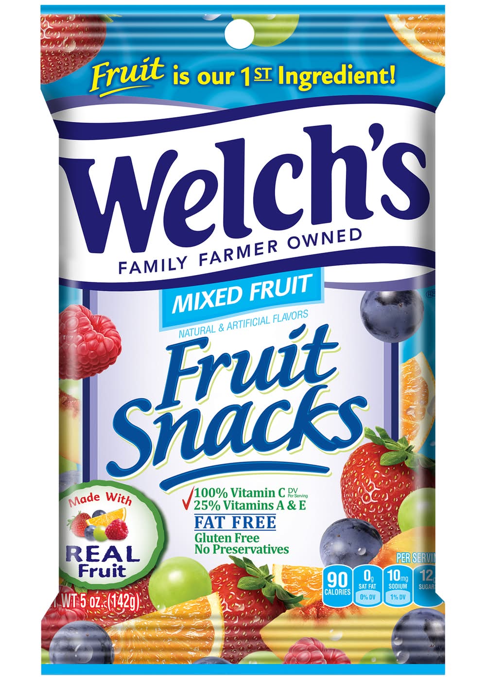 Welch'S Mixed Fruit Snacks 5 Oz