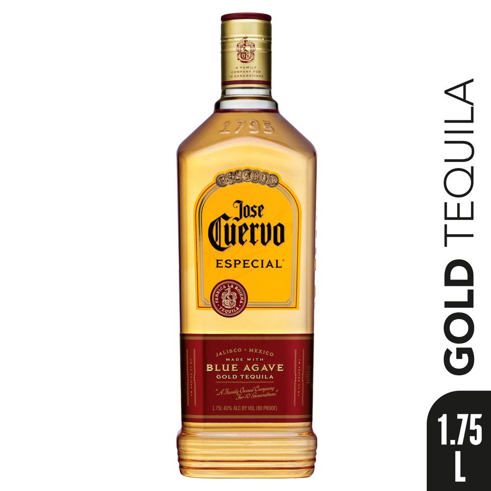 Jose Cuervo Blue Agave Especial Gold Tequila (1.75 L)