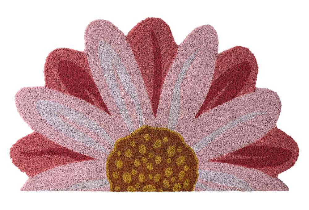 KIRKTON HOUSE Flower Shape Summer Coir Mat