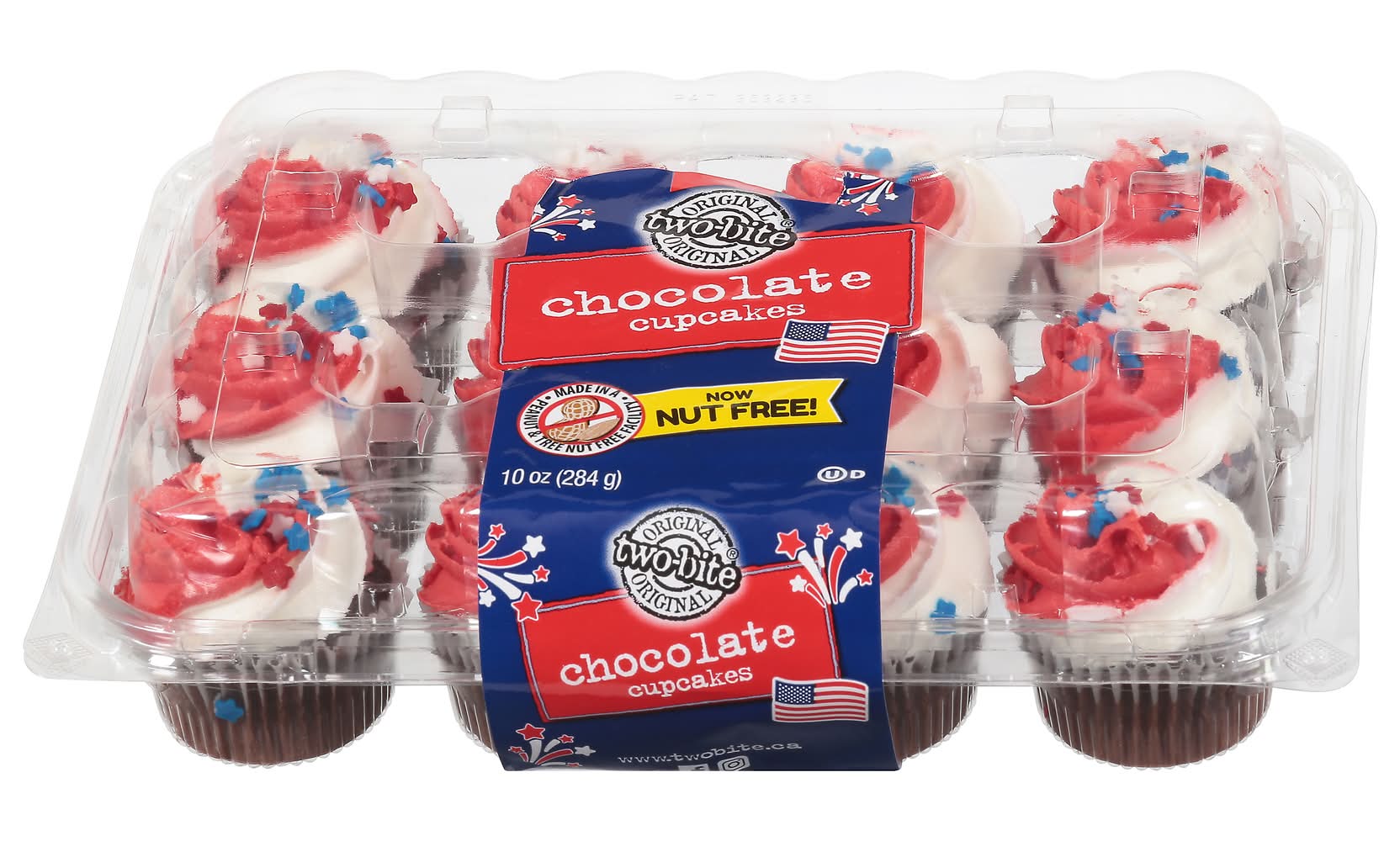 Two-Bite Original Cupcakes, Chocolate (10 oz)