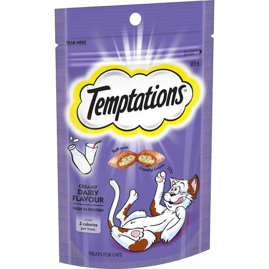 Temptations Cat Treat Creamy Dairy 85g