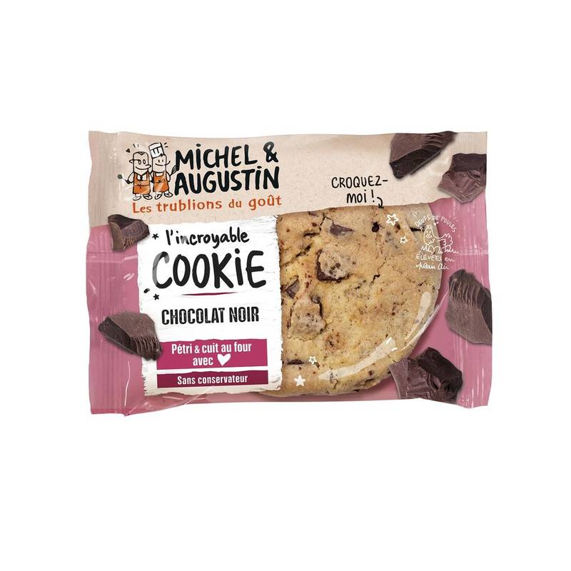 Biscuits Cookies gros morceaux choco Michel et Augustin 70g