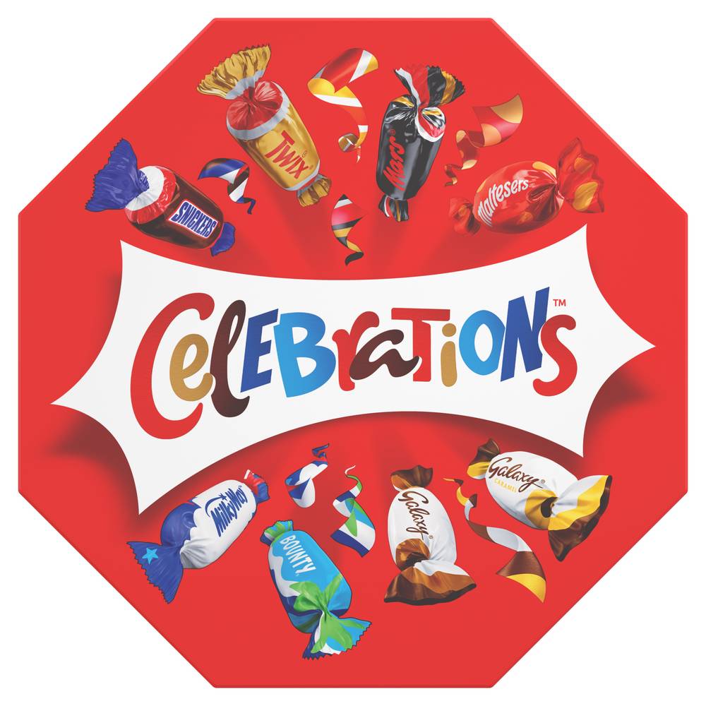 Celebrations - Boîte cadeau au chocolat centerpiece (385g)