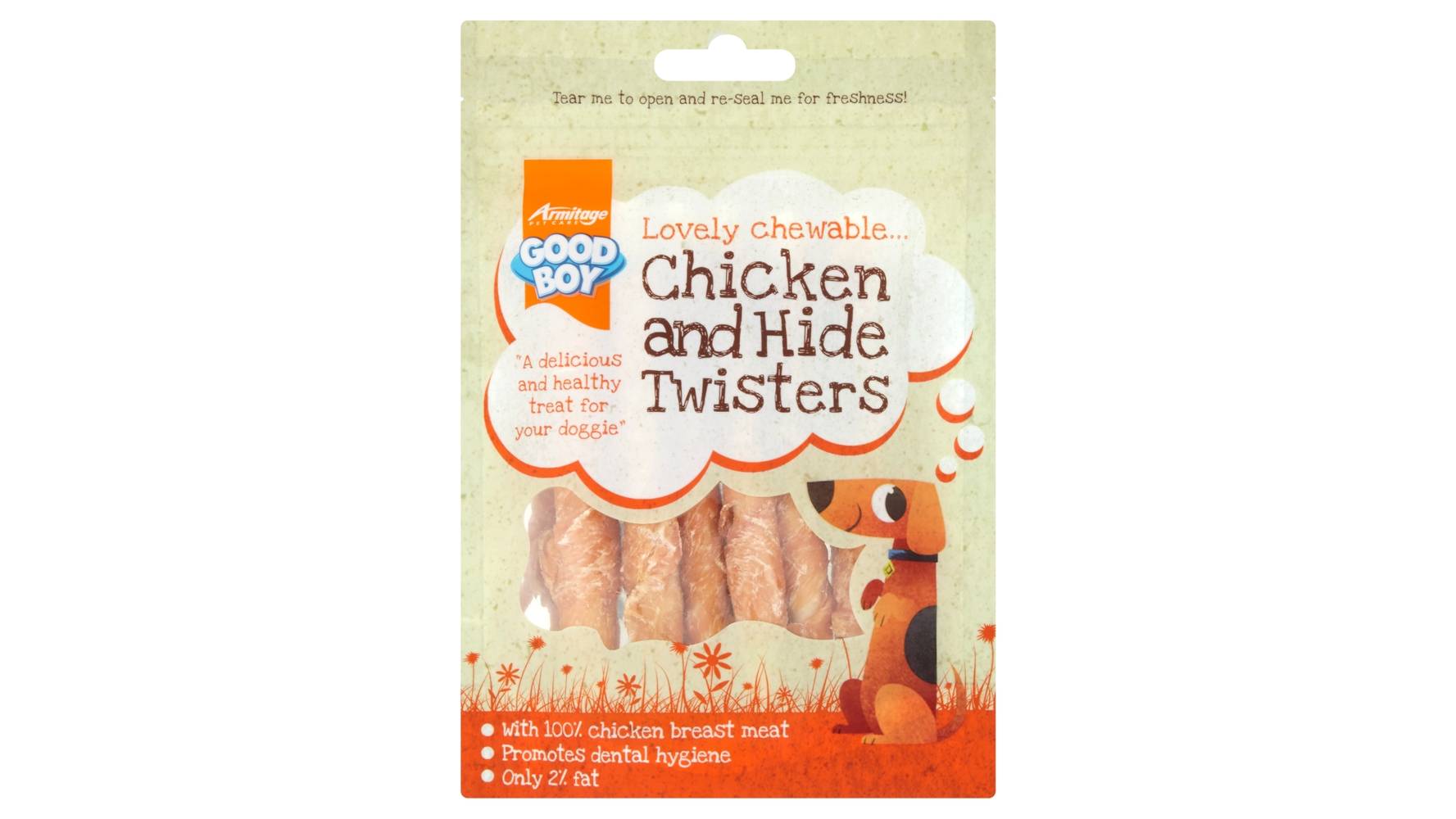 Good Boy Chicken and Hide Twisters (70g)