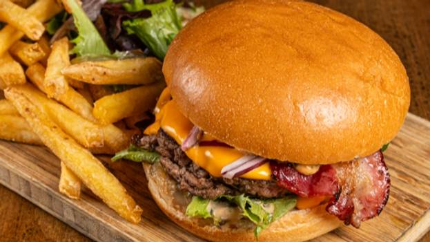 Original Au Bureau Burger Simple Steak