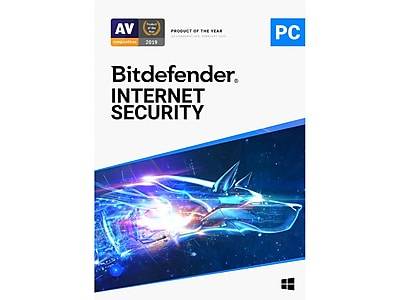 Bitdefender Internet Security for 3 Devices, Windows, Download (IS03ZZCSN1203BEN)