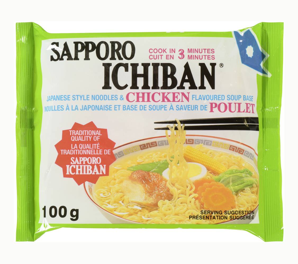Sapporo Ichiban Japanese Style Noodles Soup Base, Chicken (100 g)