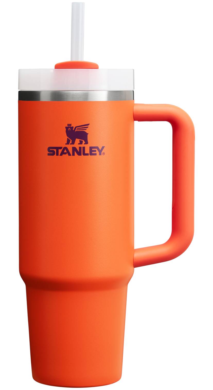 Stanley Quencher H2.0 Flowstate Tumbler 30 -fl oz Stainless steel Insulated Water bottle - Tigerlilly Plum | 10-12551-016