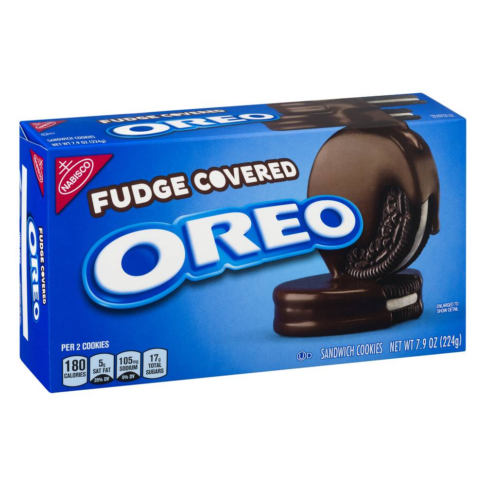 Oreo Chocolate Fudge Covered Sandwich Cookie (7.9 oz)