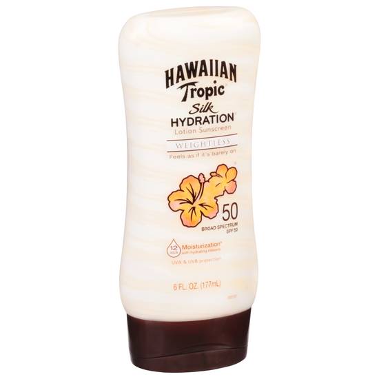 Hawaiian Tropic Silk Hydration Broad Spectrum Spf 50 Sunscreen