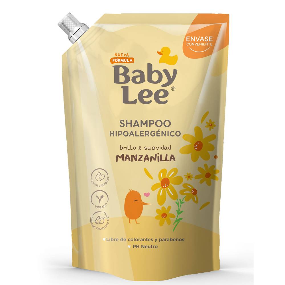 Baby lee shampoo manzanilla (doypack 900 ml)