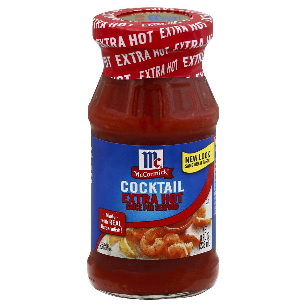 McCormick Extra Hot Cocktail Sauce For Seafood (8 fl oz)